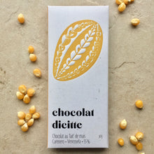 Charger l'image dans la galerie, Chocolat noir au "lait" de maïs 55%